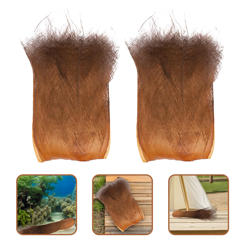 Home Decor Habitat - 5Sheets Realistic Palm Tree Bark Sheets