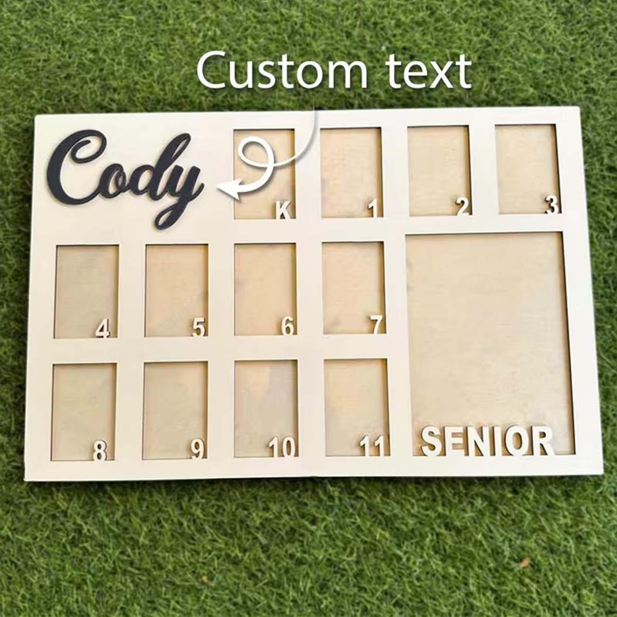 Home Decor Frames - Custom Photo Frame Board Wooden Plaque