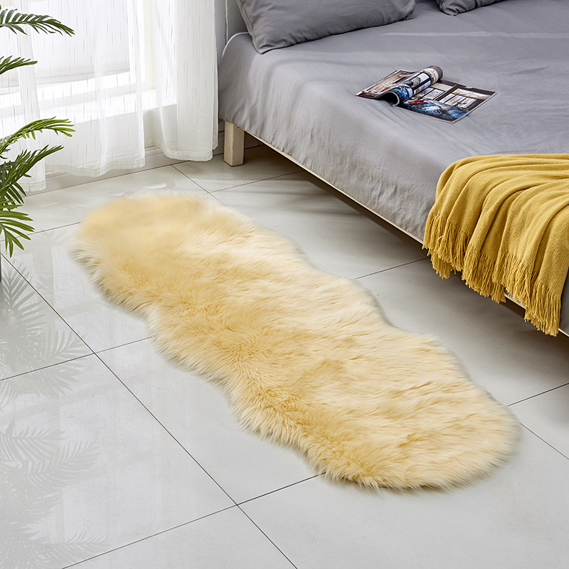 Fur Faux Artificial Sheepskin  - Cowhide Rug Faux ulasan dan harga