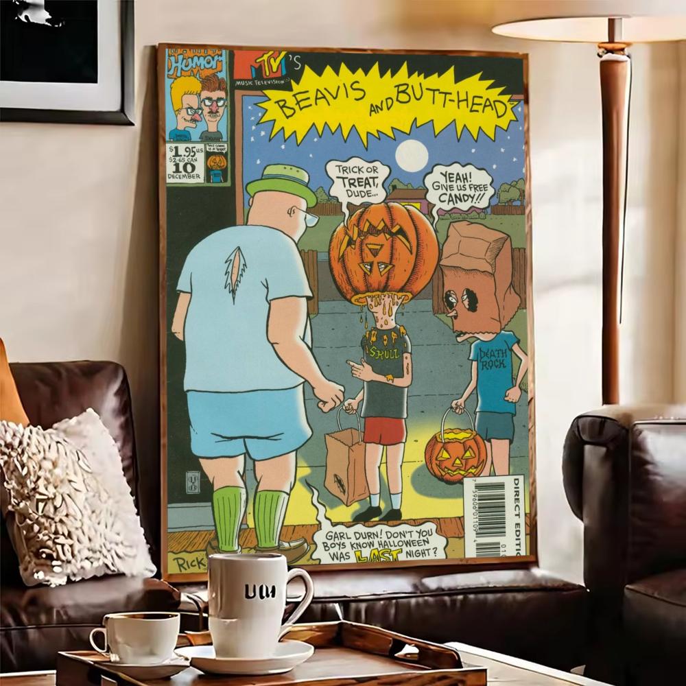 Anime B-Beavis And B-Butthead  - Home Decor Living Room Ideas ulasan dan harga