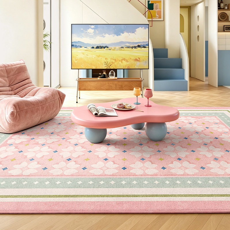 Large Area Bedroom Decor Pink  - Home Decor Dopamine ulasan dan harga