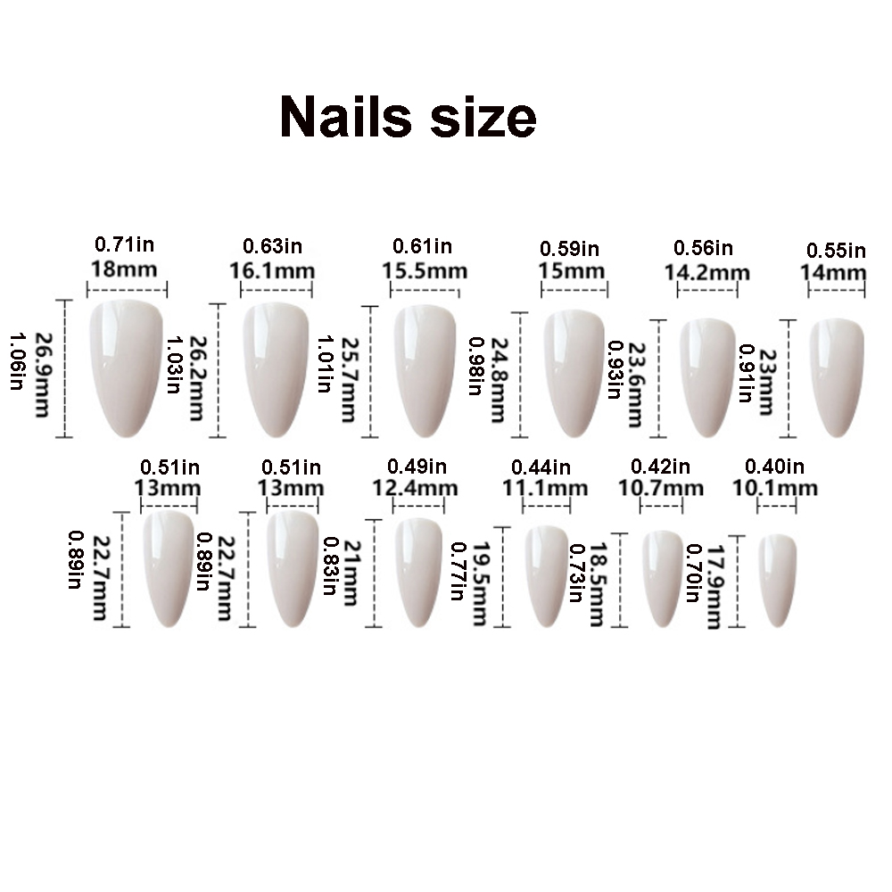 3D Flowers Fake Nails with Glo - Pressed Flower Frame ulasan dan harga