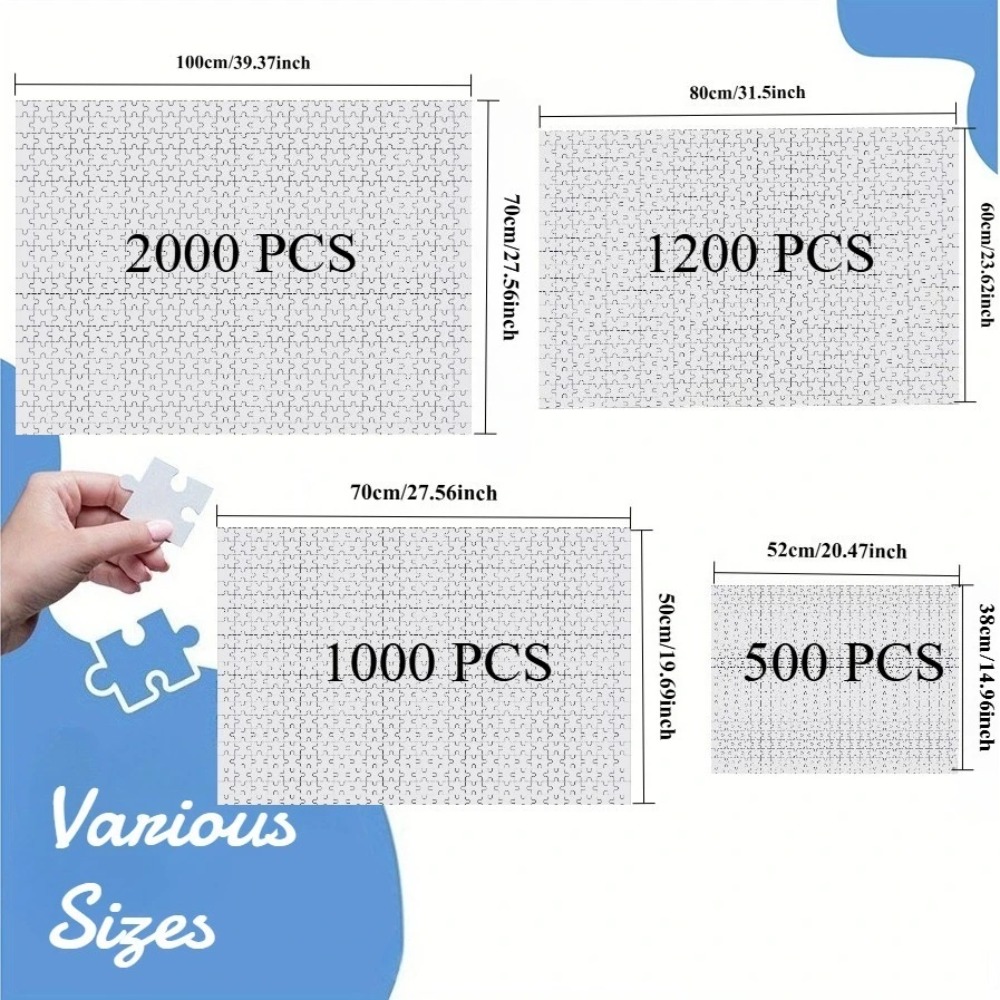 500/1000/1200/2000PCS Puzzles  - Home Decor Dubai ulasan dan harga