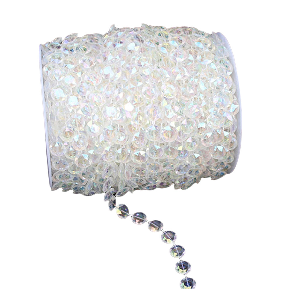 10M Clear Octagonal Acrylic Be - String Curtain Light ulasan dan harga