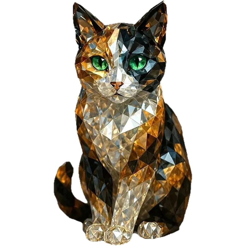 Handmade Crystal Animal Figuri - Home Decor Modern Organic ulasan dan harga