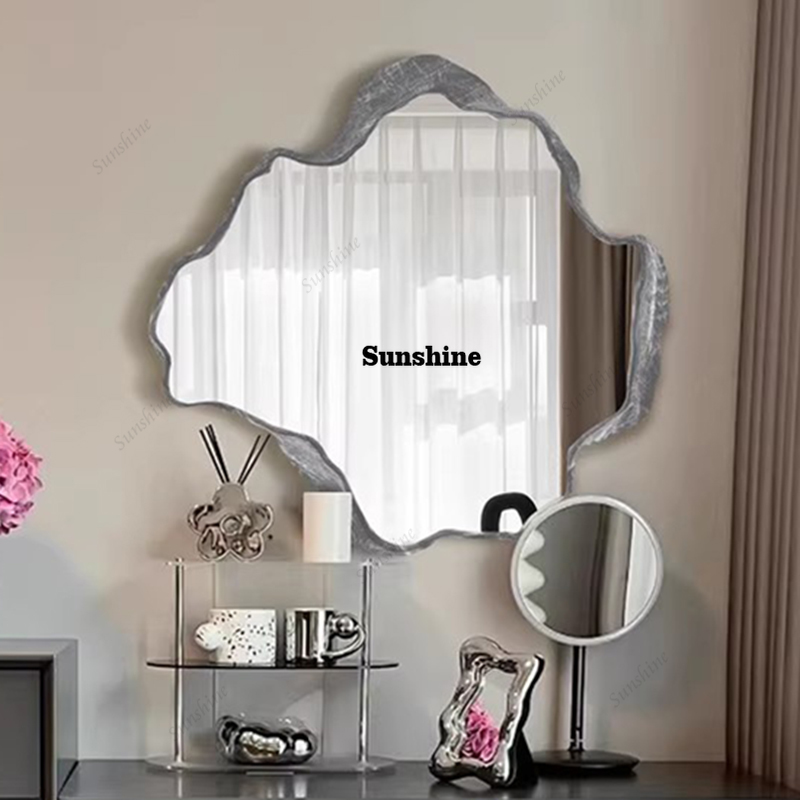 Irregular Bathroom Mirror Asym - Home Decor Modern Organic ulasan dan harga