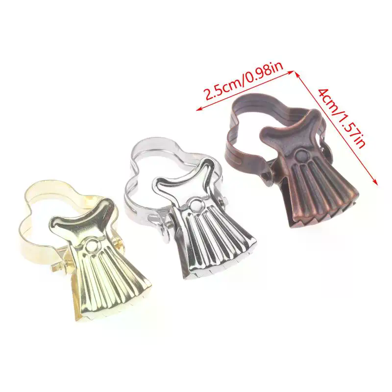 10Pcs Mini Metal Hook Clips Mu - String Curtain Light ulasan dan harga