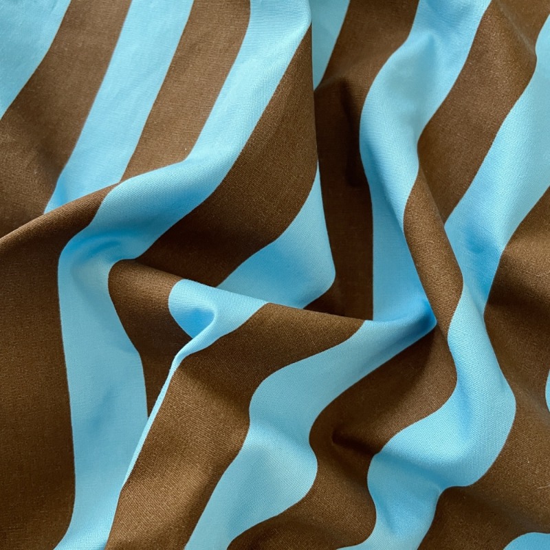 Color Block Stripes Fabric Dop - Home Decor Dopamine ulasan dan harga