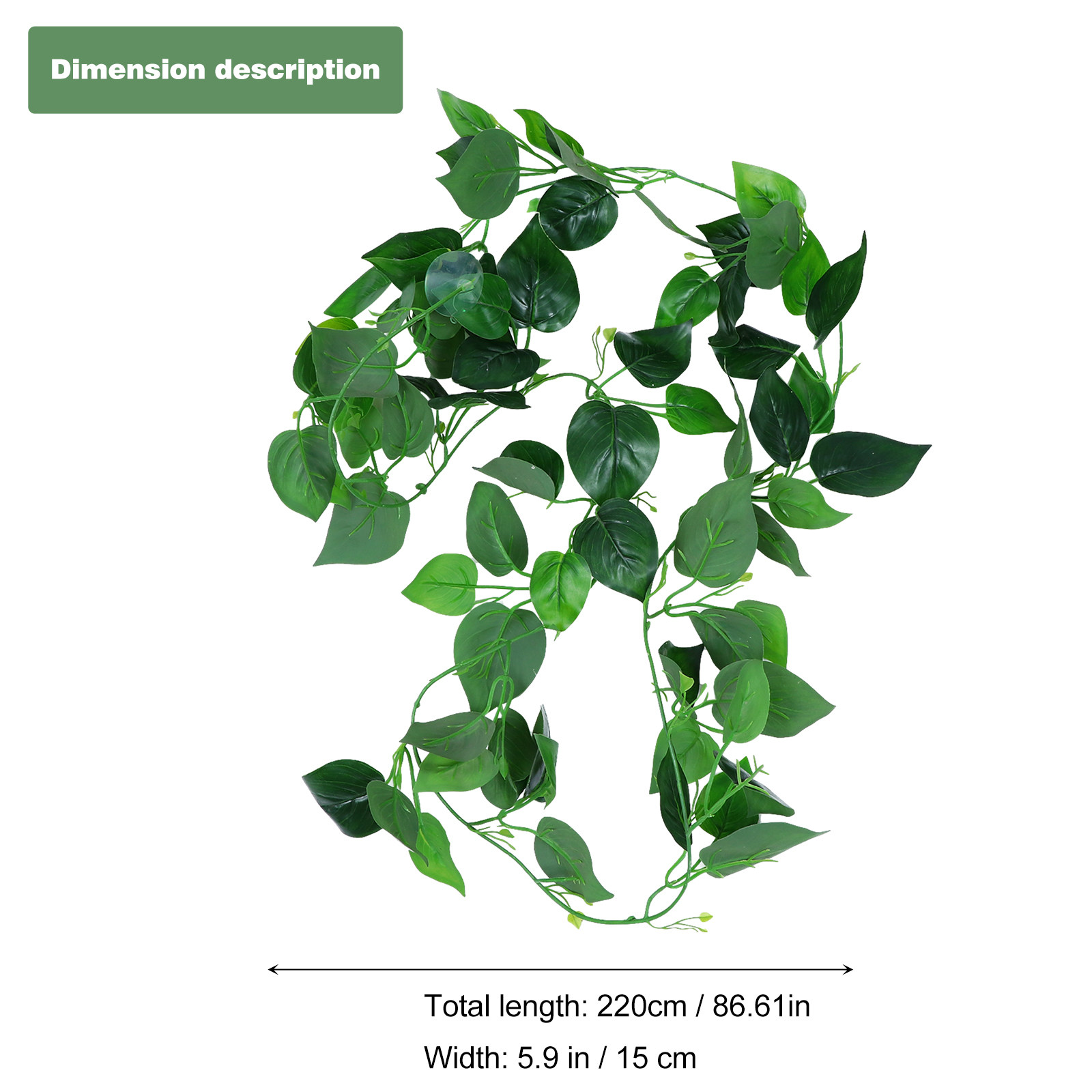 Simulation Vine Leaves Artific - Home Decor Habitat ulasan dan harga