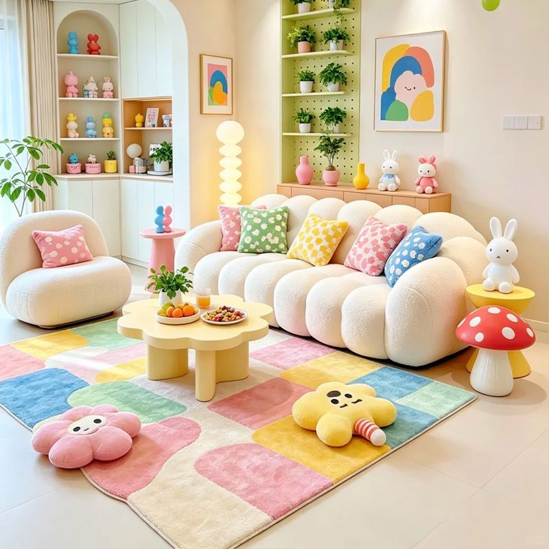 Ins Dopamine Color Living Room - Home Decor Dopamine ulasan dan harga
