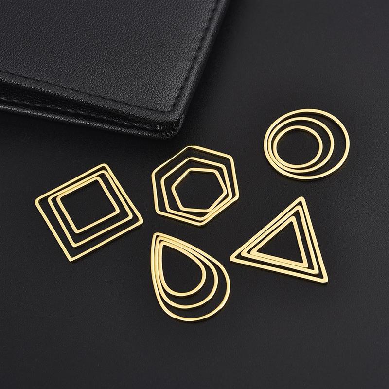 10pcs/Lot Stainless Steel Open - Pressed Flower Frame ulasan dan harga
