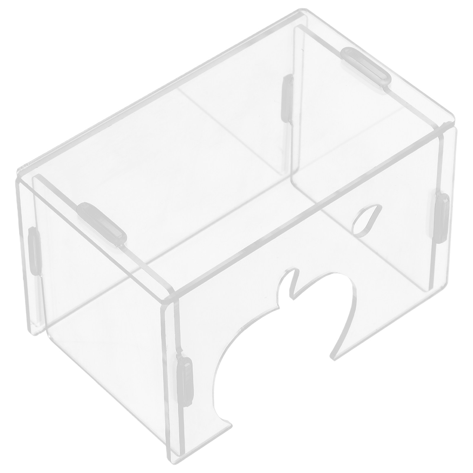 Hamster Hideout Clear Acrylic  - Home Decor Habitat ulasan dan harga