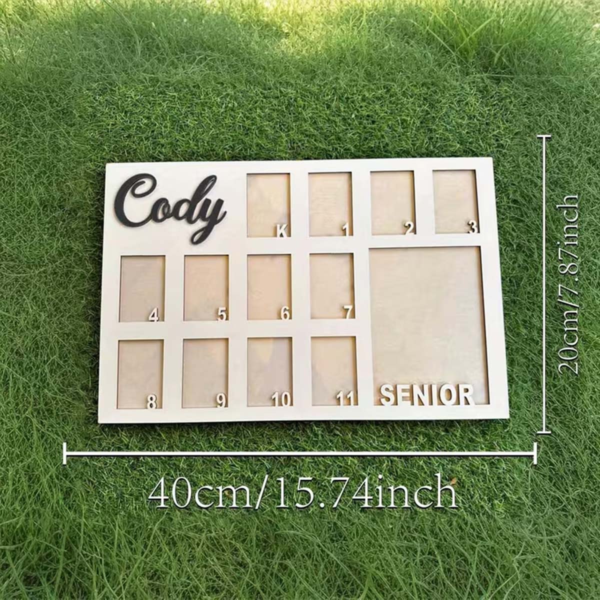 Custom Photo Frame Board Woode - Home Decor Frames ulasan dan harga