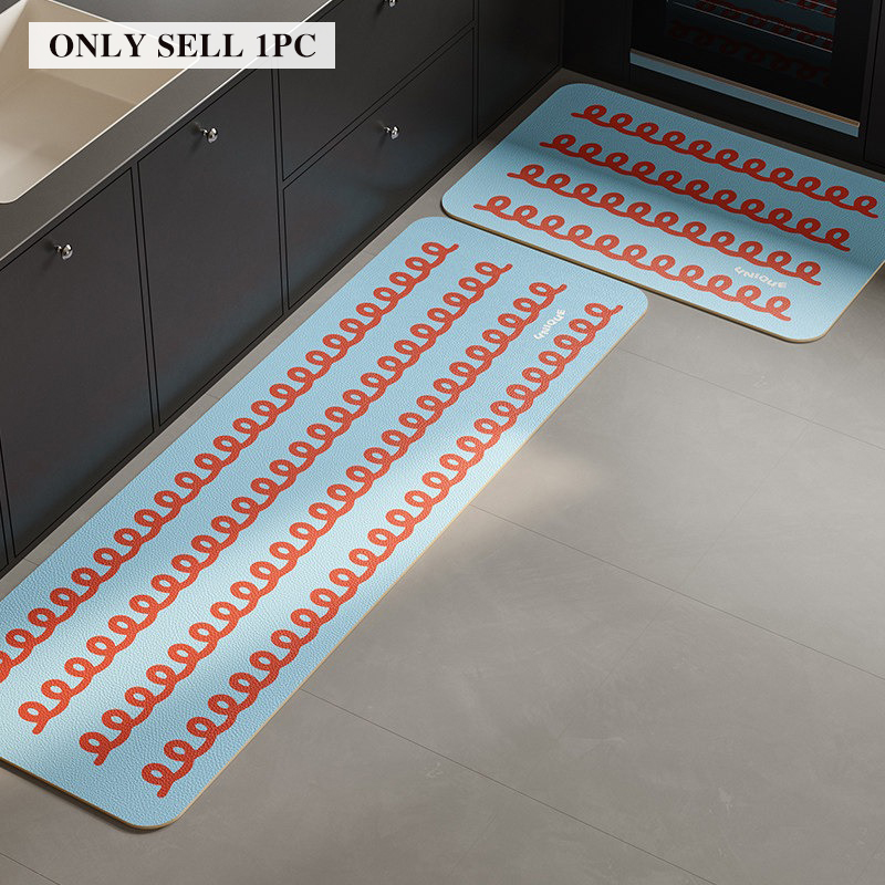PVC Kitchen Floor Mat Waterpro - Home Decor Dopamine ulasan dan harga
