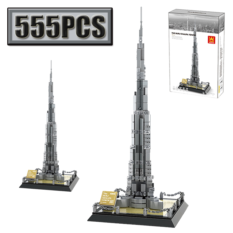555PCS Dubai Burj Khalifa City - Home Decor Dubai ulasan dan harga