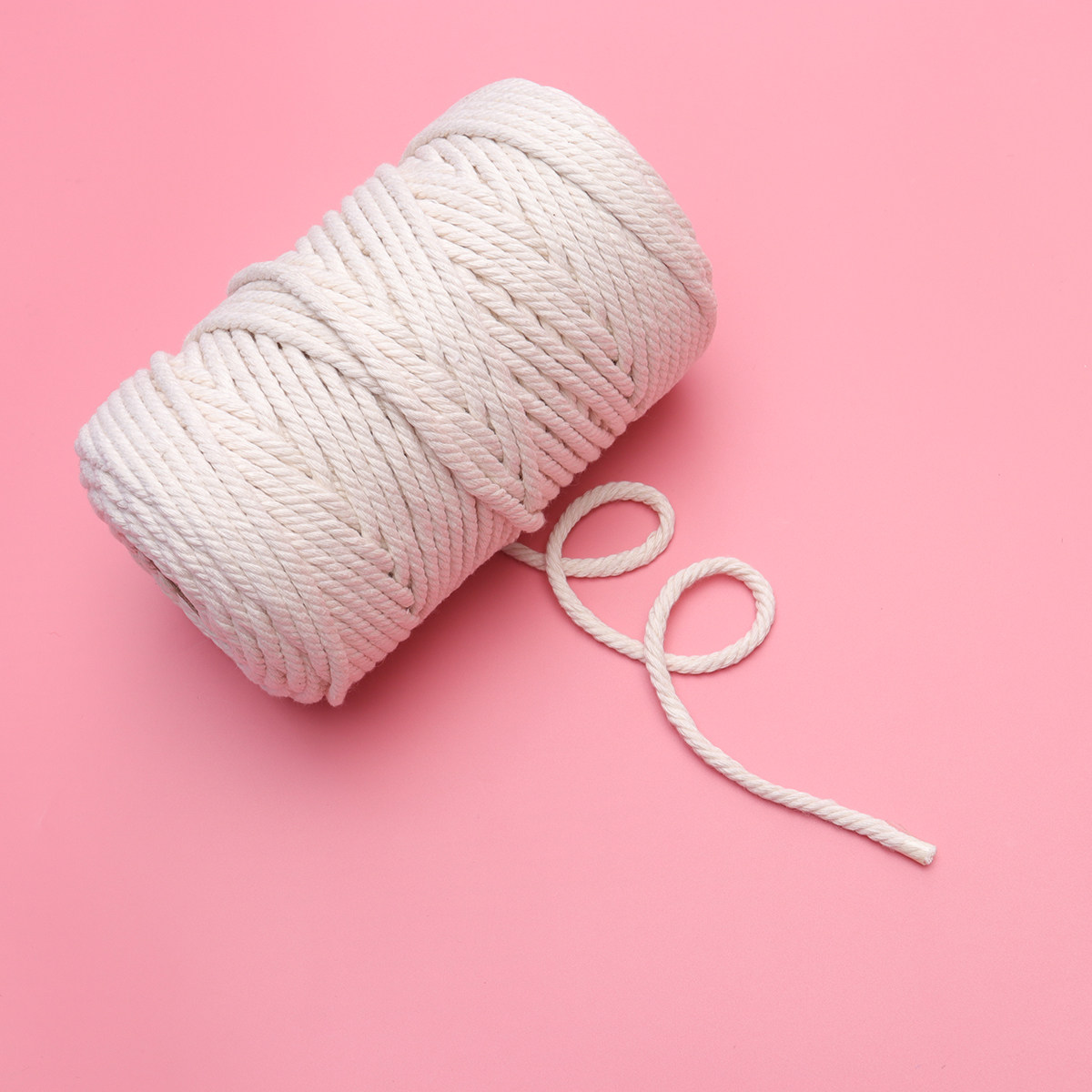 100M Natural Cotton Rope 5Mm U - Macrame Wall Hanging ulasan dan harga