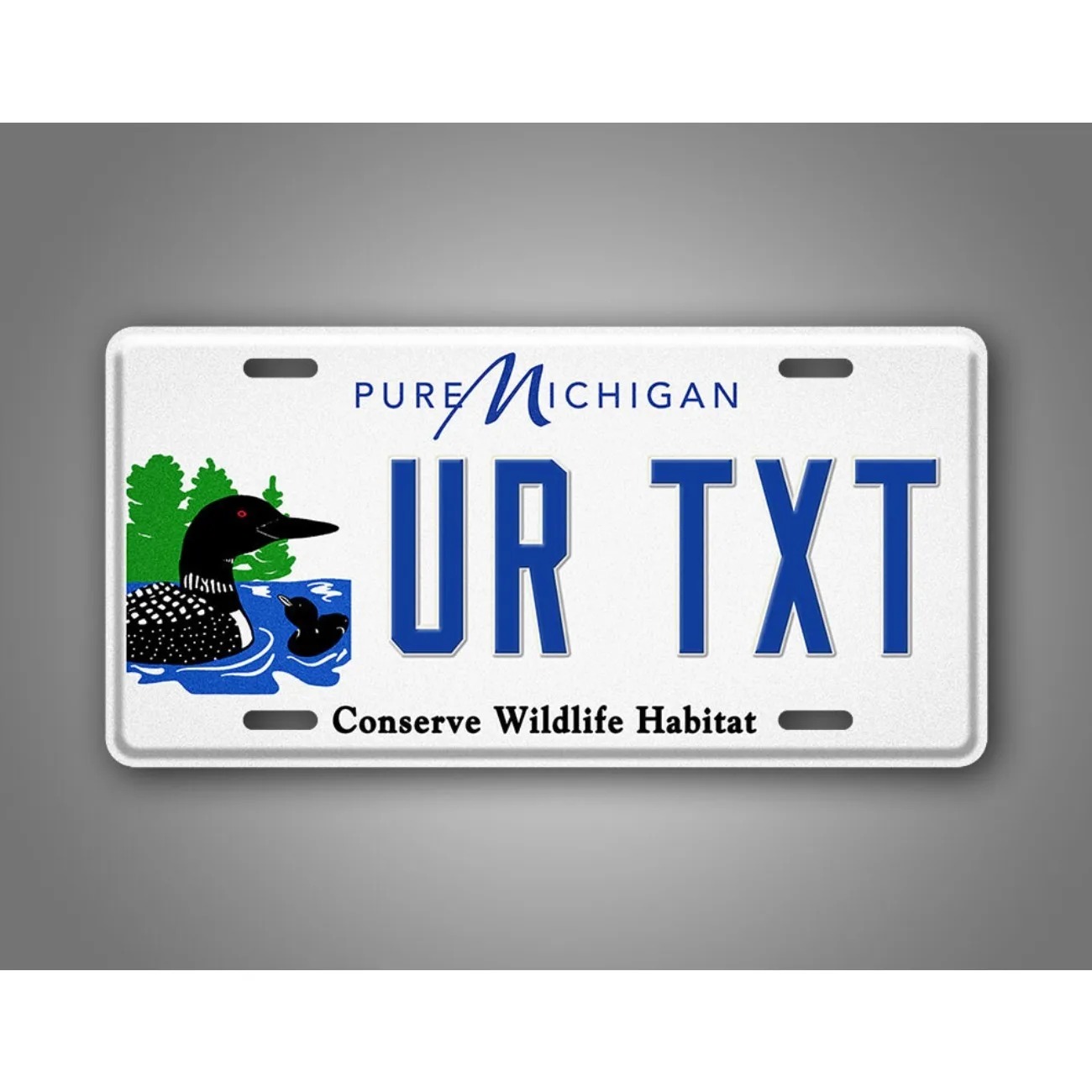 Custom Text Michigan Conserve  - Home Decor Habitat ulasan dan harga