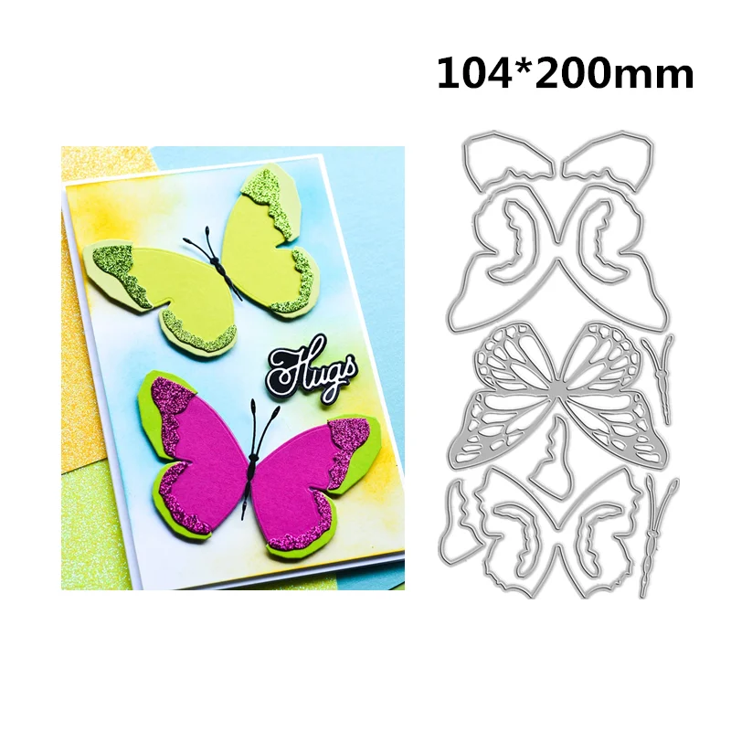 Butterfly Dies Birch Press Met - Pressed Flower Frame ulasan dan harga