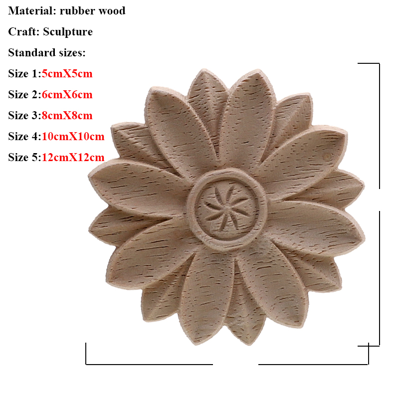 VZLX Vintage Floral Woodcarvin - Home Decor Modern Organic ulasan dan harga