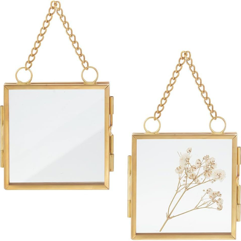 Simple metal photo frame, high - Pressed Flower Frame ulasan dan harga
