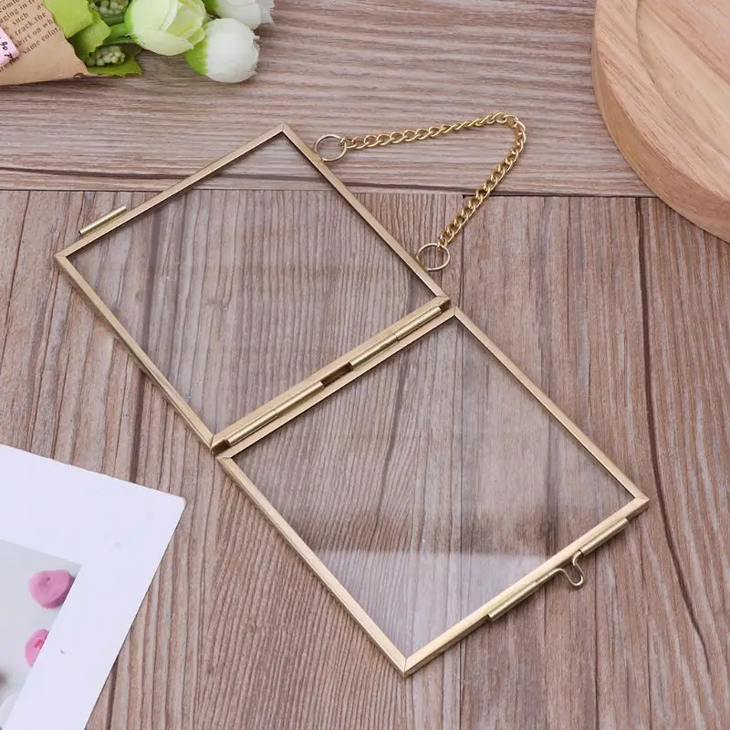 Simple metal photo frame, high - Pressed Flower Frame ulasan dan harga