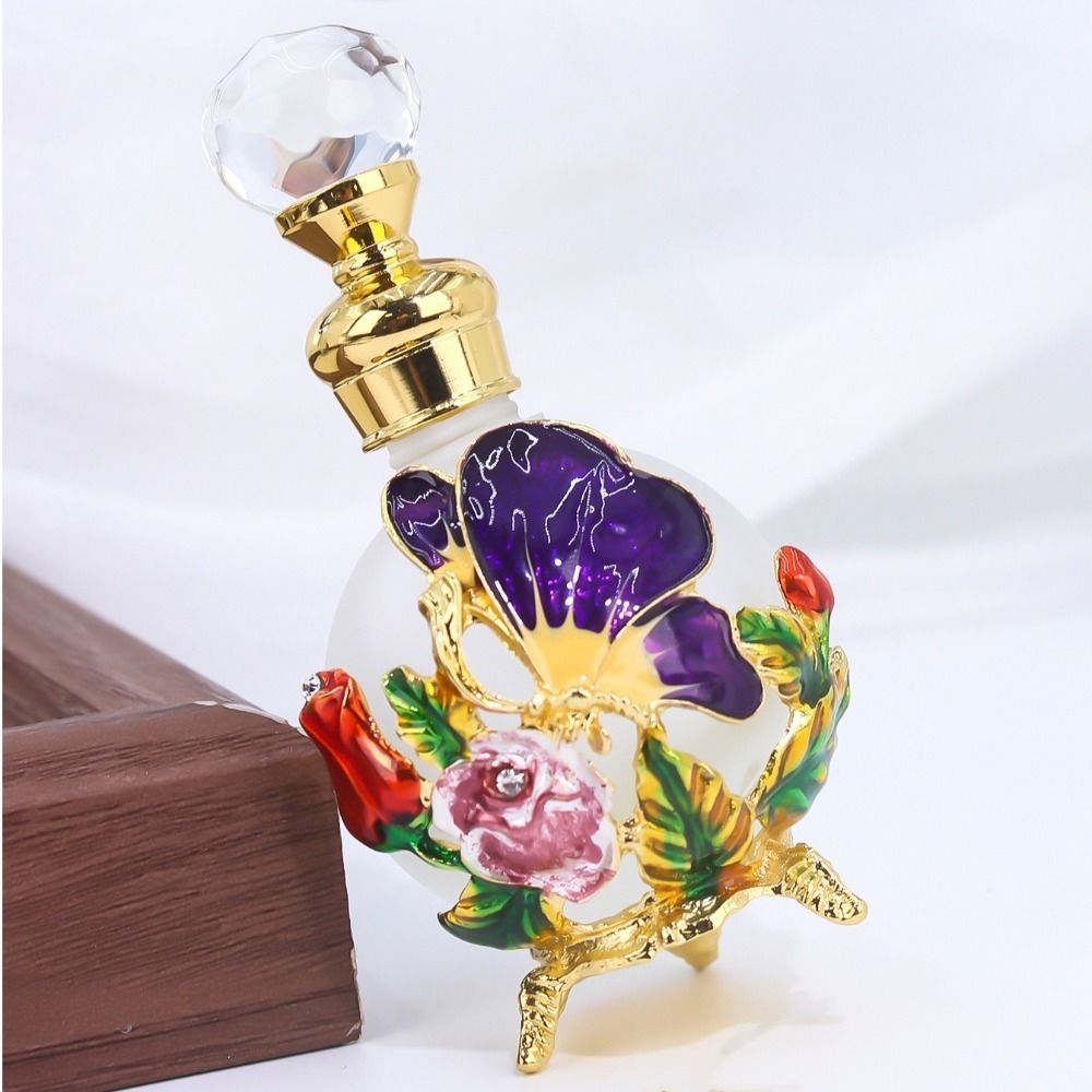 Metal 25ml Bottle Vintage Empt - Home Decor Dubai ulasan dan harga